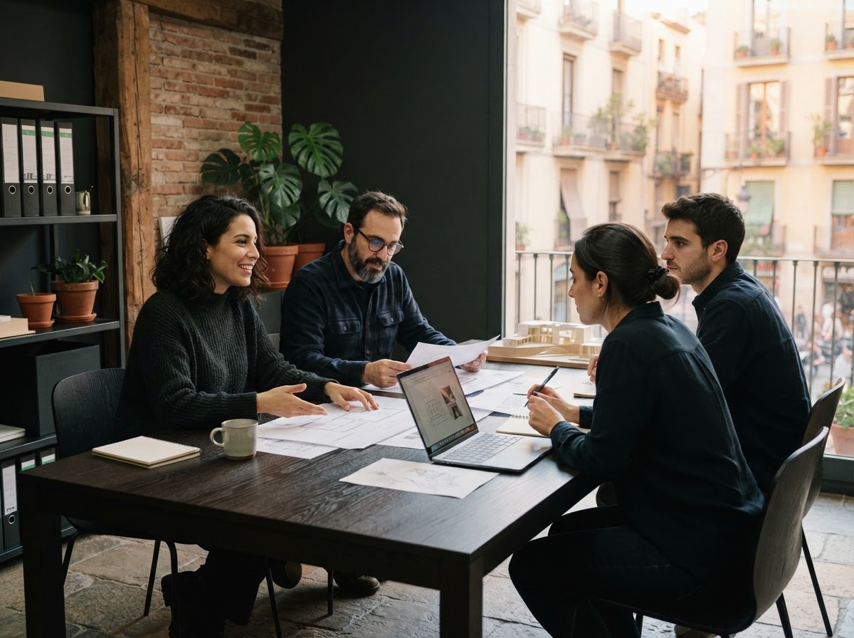 Instantpro: equipo analizando flujos de datos financieros mediante modelos predictivos